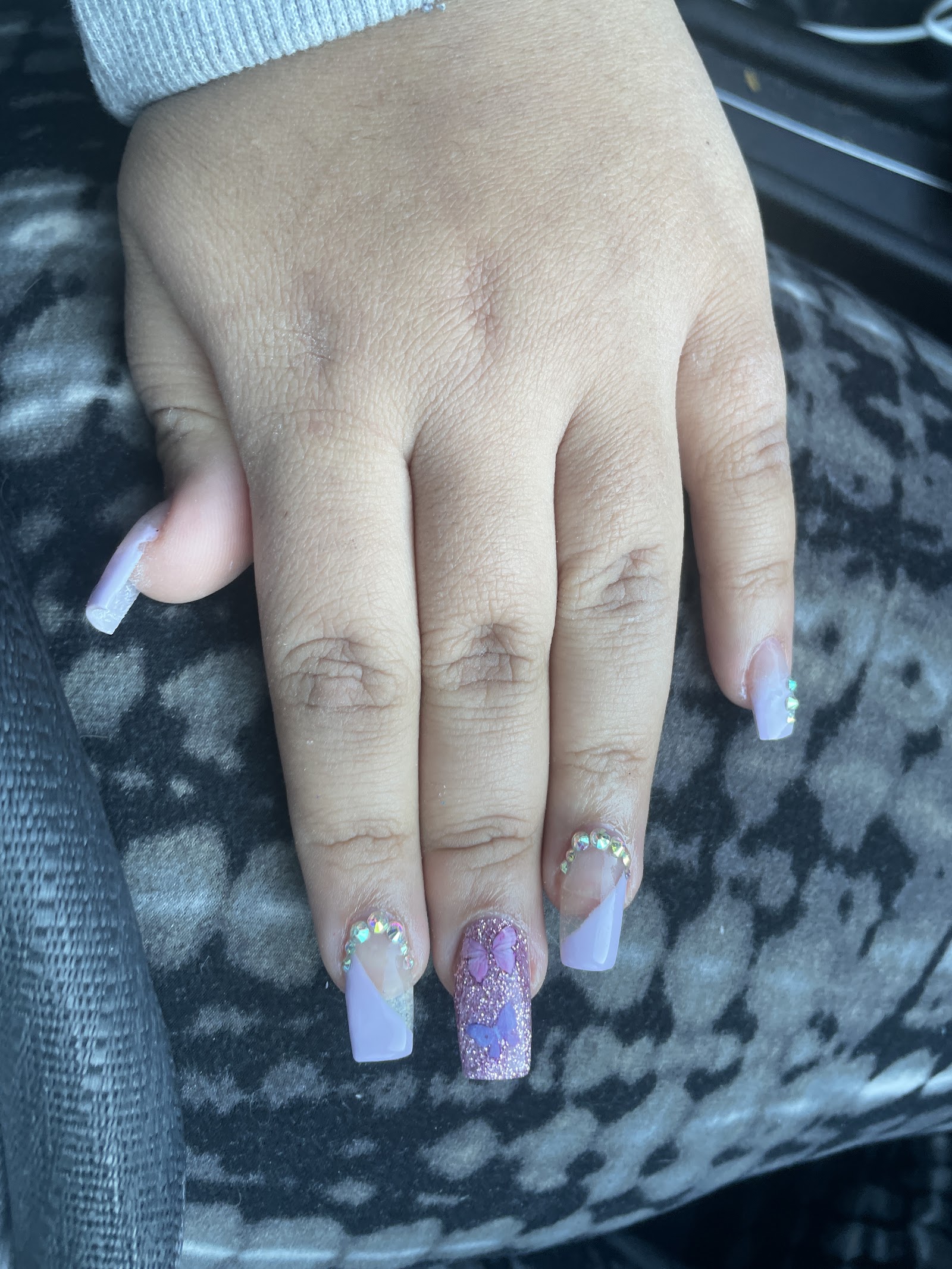 Luminous Salon and Day Spa nail work in Loveland, Colorado